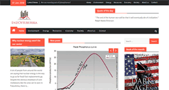 Desktop Screenshot of endofsuburbia.com